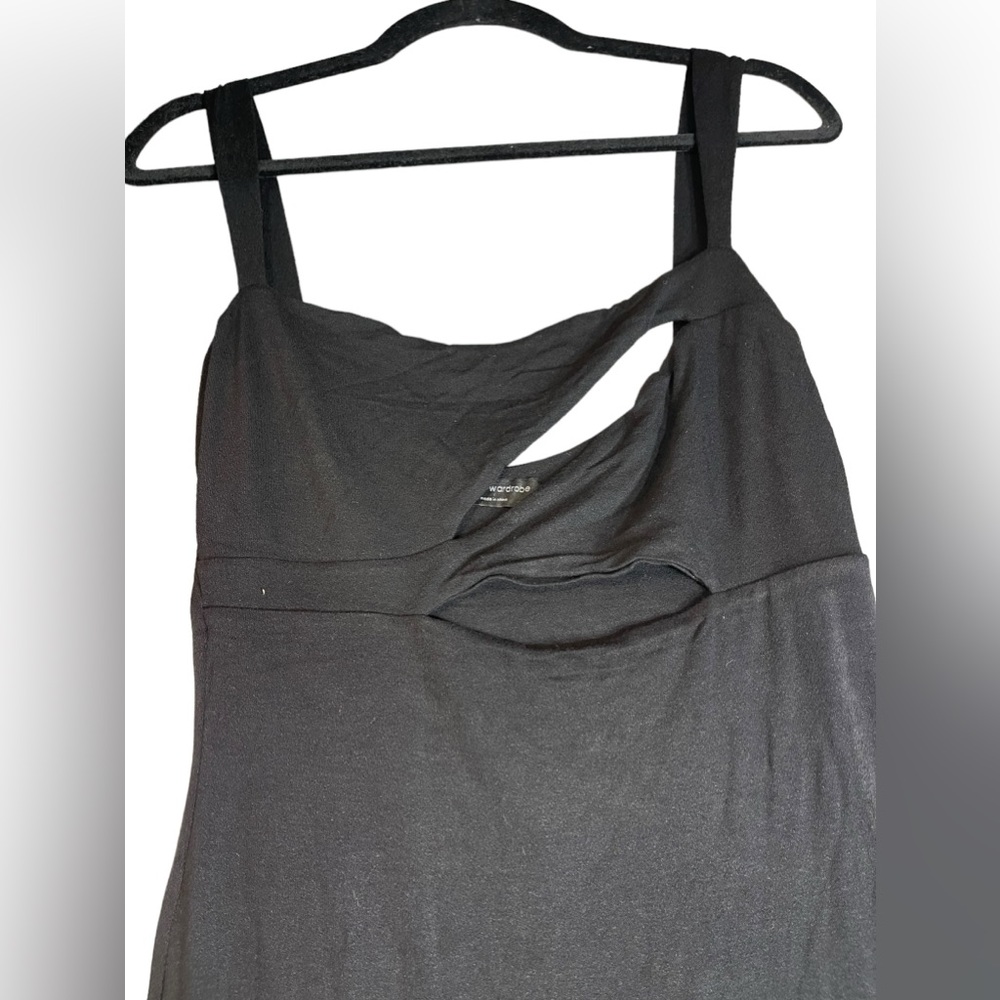 Naked Wardrobe Cut Out Midi Dress, Size Large NWOT - Picture 2 of 5